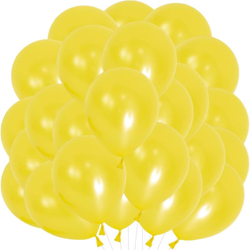 Rakuten - Senteria バルーン 風船 100個入り 小さい 5インチ 金属風船 丸型 極厚 誕生日会 結婚式 卒業 開店 店舗装飾 お祝い 記念日 イベント ハッピーバースデー パーティー（ゴールド、ローズゴールド