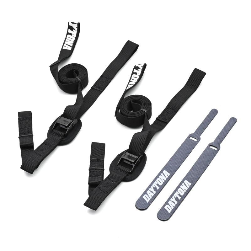 デイトナ(Daytona) バイク用 タイダウンベルト/ラッシングベルト ラチェット式/カムバックル式