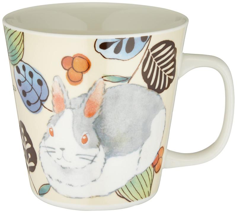 セラミック藍(Ceramic-ai) マグカップ - φ9×h9cm もふもふランド