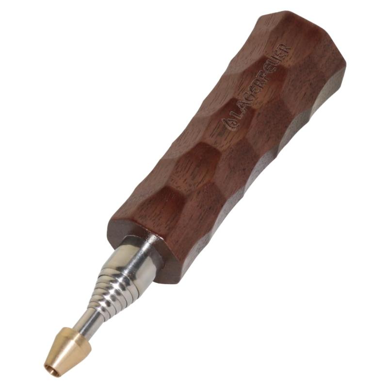 LAGERFEUER 火吹き棒 火起こし 名栗 12cm~61cm 伸縮自在 39g コンパクト アウトドア キャンプ 焚き火 バーベキュー