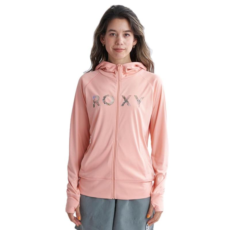 [ロキシー] 水陸両用ラッシュガード BOTANICAL LOGO PARKA レディース