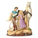 Enesco Disney Traditions by Jim Shore Tangled Carved by Heart Live Your Dream Fi...