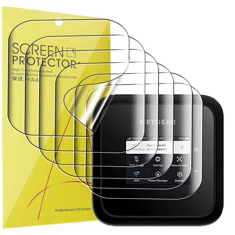 Lamshaw for NETGEAR Nighthawk M6 保護フィルム, [6枚組] 4H硬度 TPU 保護フィルム カバー 液晶フィルム 対応 NETGEAR Nighthawk M6 モバイル ホットスポット