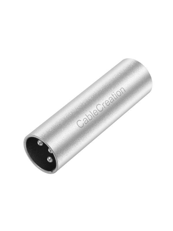 ステレオミニプラグ to ステレオ標準プラグ CableCreation 6.35mm ステレオプラグto 3.5mm ステレオジャックアダプタ6.35mm to 3.5mm （オスーメス）スクリュー付き 金メッキ アンプヘッドホン変換 - 2