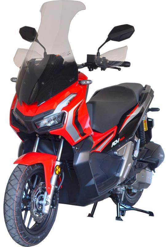 Rakuten - 旭風防 ロングスクリーン ポリカーボネイト樹脂/日本製 ADV150(2BK-KF38) クリア ADV-13
