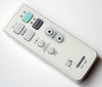 東芝 LEDシーリングライト用リモコンFRC-199T(東芝ライテック商品コード:19600160) 東芝 LEDシーリングライト用リモコンFRC-199T(東芝ライテック商品コード:19600160)