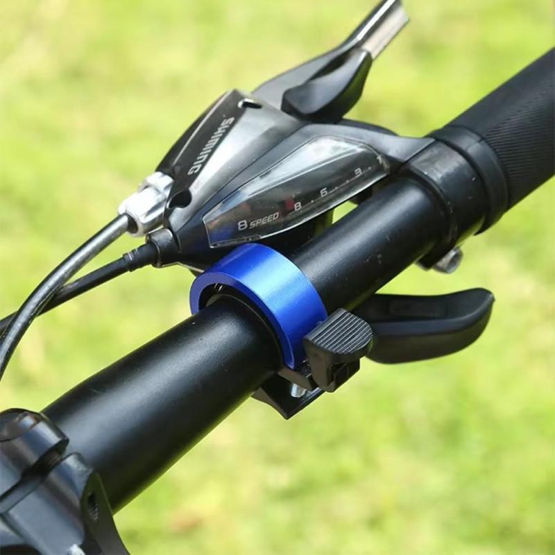 GLOWZEN 自転車 ベル ロードバイク ベル パイプ径 22mm 1個入り アルミニウム合金 防錆 隠れる式 (ブルー) ekobo-10069892 E-KO-BO楽天市場店 サンプル画像3