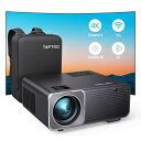 TOPTRO プロジェクター 5GWIFI ホームプロジェクター 高輝度15000LM 4K対応プロジェクター 1920×1080p解像度 4D&4面台形補正 ...