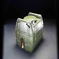樂天商城 - 200L ポリエチレン給水容器(バルブ付/OD色)