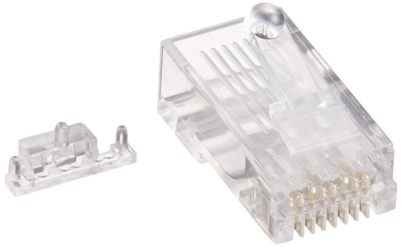 サンワサプライ カテゴリ6A RJ-45コネクタ(単線用)