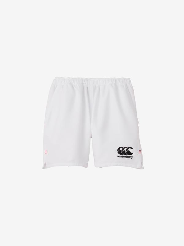CANTERBURY(カンタベリー) ショートパンツRUGBY SHORTS ラグビーショーツ メンズ RG23723メンズ【2023年モデル】ラグビーショーツ脇ポケット付きのロングタイプ(股下寸法:15cm)耐久性、軽量性、速乾性に優れたリサイクルポリエステル素材を使用立体裁断とストレッチ素材で、自由な動きが可能GREENMATERIAL/Recycle polyester→ペットボトルなどを原料にして再生した素材です。ペットボトルなどを再資源化することにより、限りある資源を有効に活用しています。CCC DWR→この製品には雨の浸透を抑制すると共に防汚性にも優れた耐久撥水加工を施しています。