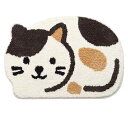 バスマット 足ふきマット 2タイプ選べる かわいい 猫柄 玄関マット 足拭きマット 速乾 吸水 抗菌 ふわふわ 丸洗い 風呂 浴室 台所 キッチン 屋内 室内 風呂(3)
