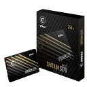 MSI 内蔵SSD 2.5インチ SPATIUM S270シリーズ 240GB S78-440N070-P83 HD3825(2)
