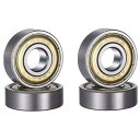 BESTU ミニチュアベアリング MR63ZZ DDL-630ZZ 内径3mm×外径6mm×幅2.5mm MR74ZZ DDL-740ZZ 内径4mm×外径7mm×幅2.5mm ベアリング ボールベアリング ミニベアリング 深溝玉軸受 両シールド付 10(4)