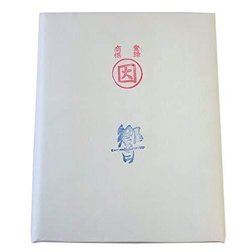 書道用紙 漢字 清書用 半切 【響】 100枚漢字清書用　半切にじみ：少枚数：百枚製法：手漉特徴：画仙紙。にじみすくなめ。人気商品。楷書、行書、草書と用途幅広く、初心者にも書きやすい。
