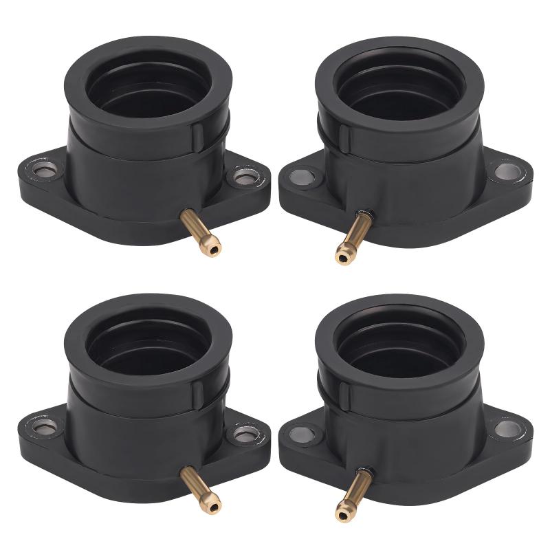 AHL インテークマニホールド インマニ インシュレーター 4個 セット Oリング付属 ヤマハ XJR400 1993-2..