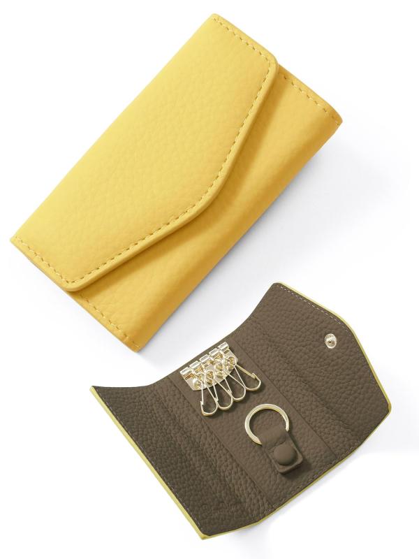 [ブランポム] キーケース レディース 本革 4連 スマートキー スマートキーカバー bp-2015(3.0)