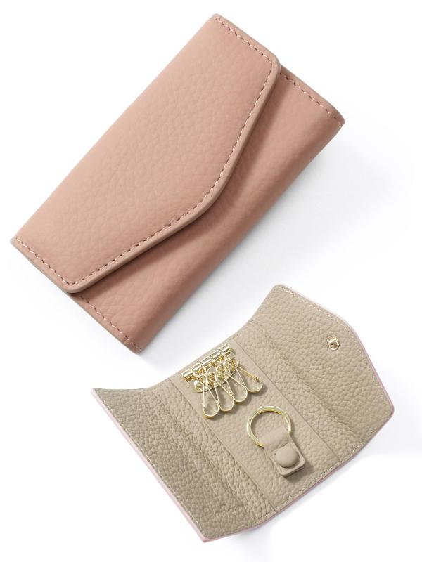 [ブランポム] キーケース レディース 本革 4連 スマートキー スマートキーカバー bp-2015