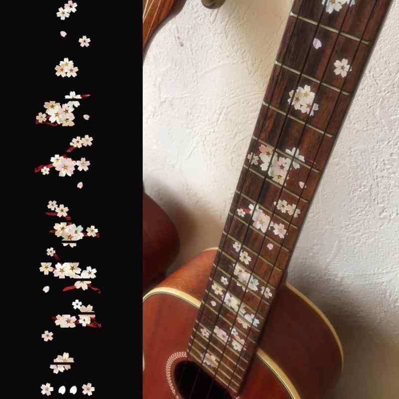 Jockomo ツリー・オブ・ライフ 桜 ウクレレにピッタリ インレイステッカー