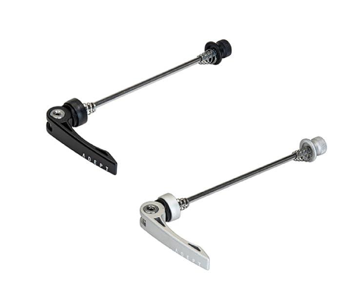 樂天商城 - ADEPT(アデプト) ADT フロント クイックレリーズ 123mm SIL HUA05201 ハブ アクスル