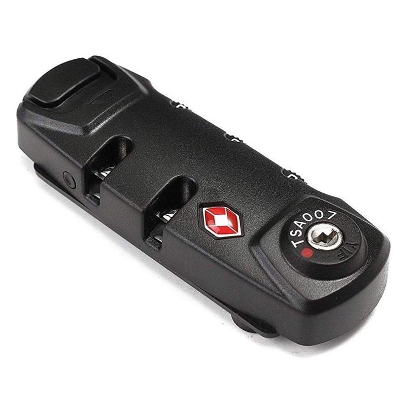 Jie Du TSA ロック 鍵 トラベルロック スーツケース 荷物のセキュリティ 3桁の組み合わせ番号式 南京錠 3～5労働日に配送済み