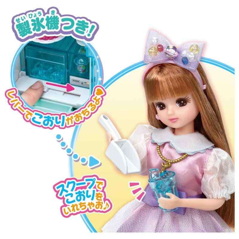 タカラトミー(TAKARA TOMY) リカちゃん LF-01 こおりコロコロ リカちゃんれいぞうこ 着せ替え おままごと おもちゃ 3歳以上 2