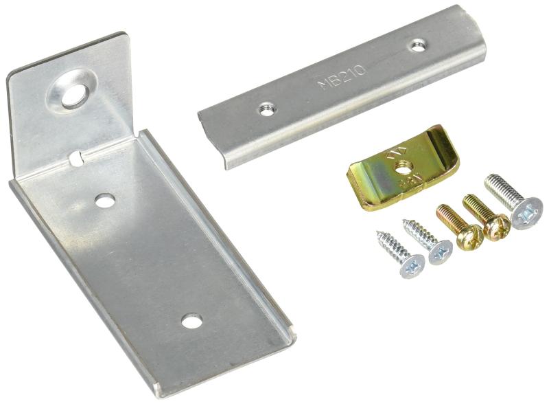 ネグロス電工 軽量間柱用ダクター取付金具 MSC100軽量間柱へ容易にダクターを固定できます。盤などの取り付け作業の省力化がはかれます。附属のタッピンねじの使用により、間柱の開口のない面にも取り付けできます。