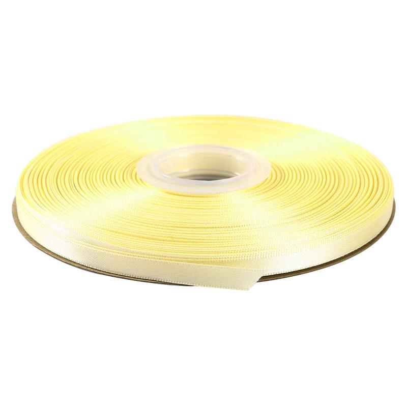 ITIsparkle 両面サテンリボン 幅6mm×45M巻 手芸 服飾 ラッピング ちょう結び リボン #810-アイボリー