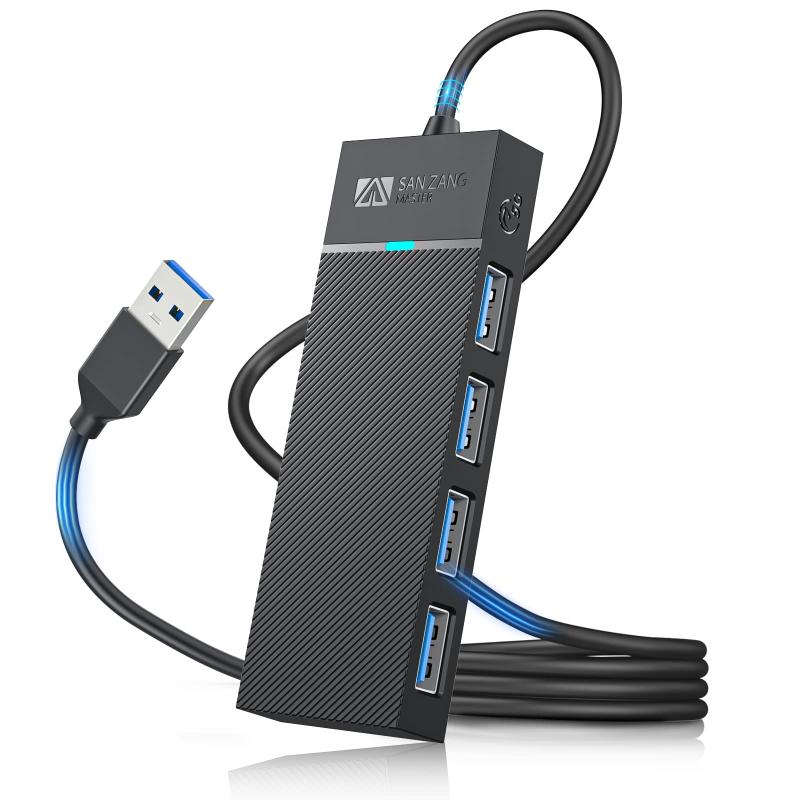 SAN ZANG MASTER USB C ハブ 100CM 4*USB3.0ポート