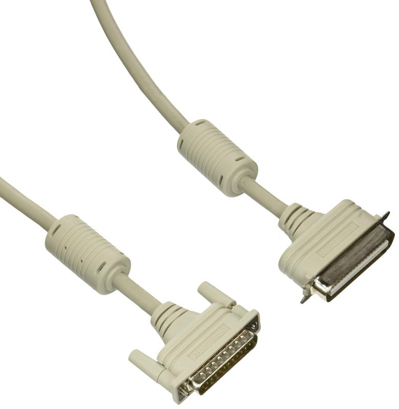 サンワサプライ IEEE1284プリンタケーブル ライトグレー