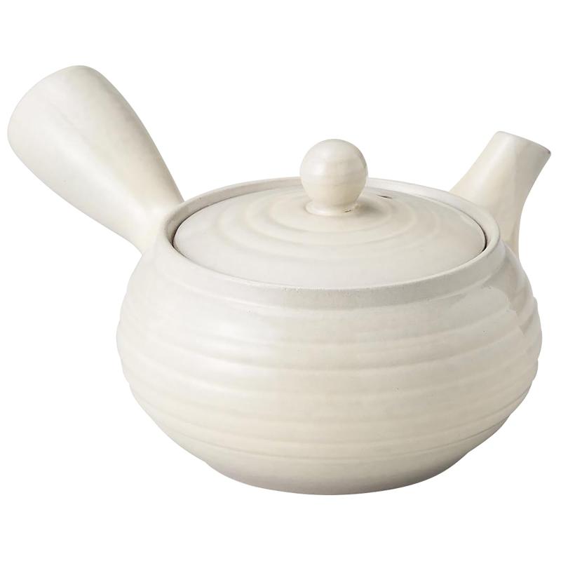 萬古焼 急須 「 シンプルな形で使いやすい 」 1.5号 平形