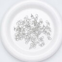 カニカン パーツ 約100個セット 10mm ロブスター クラスプ メガネチェーン マスクチェーン グラスチェーン ネックレス ブレスレット アンクレット 金具...