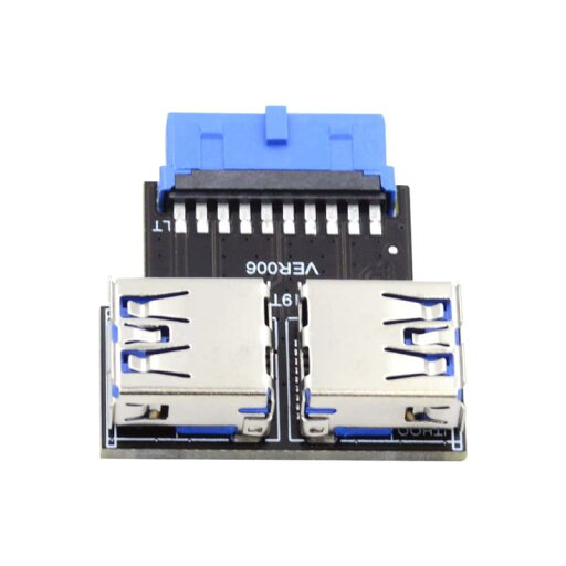 NFHK 5Gbps 19ピン 20ピン USB 3.0 フロントパネルヘッダー PCI-E 1X Express Card VL805アダプター デスクトップコンピューターマザーボード用 NFHK 5Gbps 19ピン 20ピン USB 3.0 フロントパネルヘッダー PCI-E 1X Express Card VL805アダプター デスクトップコンピューターマザーボード用