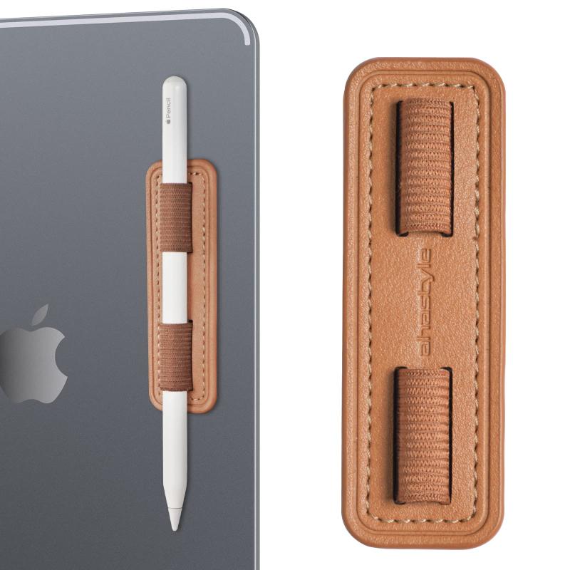 AhaStyle Apple Pencil ホルダー 取り外し可能で耐久性のあるペンループ 弾性強力粘着ホルダーステッカー付き Apple Pencil (USB-C)&amp;Apple Pencil (第1/第2世代)&amp;Apple Penci