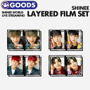 ＼SALE／＜即日発送＞【 レイヤードフィルムセット 】【 SHINee WORLD Beyond LIVE 】シャイニー SMTOWN 公式グッズ【代引不可】(ネコポス便)