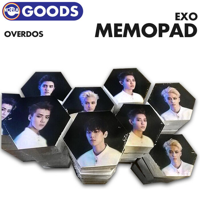 楽天ekorea＼SALE／＜即日発送＞【 EXO 中毒 Overdose メモパッド 】エクソ オーバードーズ SMTOWN SUM 公式グッズ