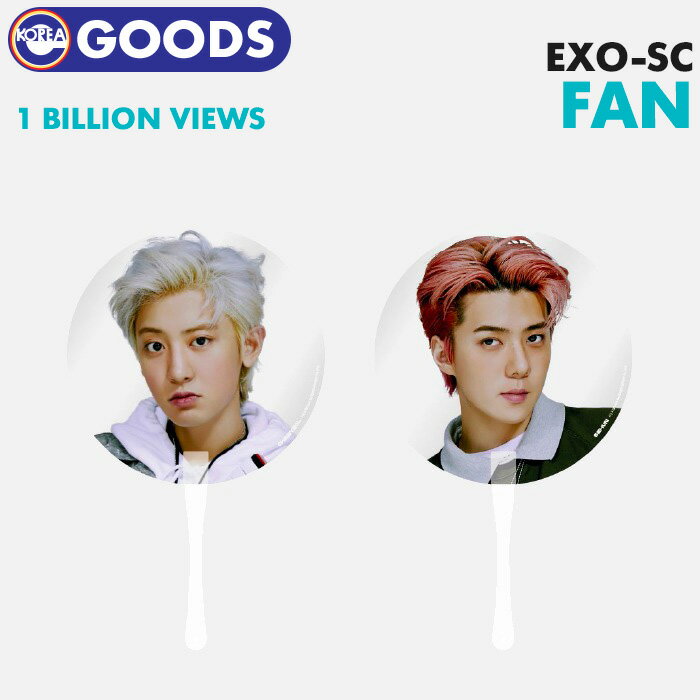 ＼SALE／【即日発送】【 透明うちわ / MINI FAN 】【 EXO-SC 10億ビュー 公式グッズ 】 EXO エクソ CHANYEOL チャニョル SEHUN セフン ヨルセ イメージピケット SMTOWN STORE 公式グッズ