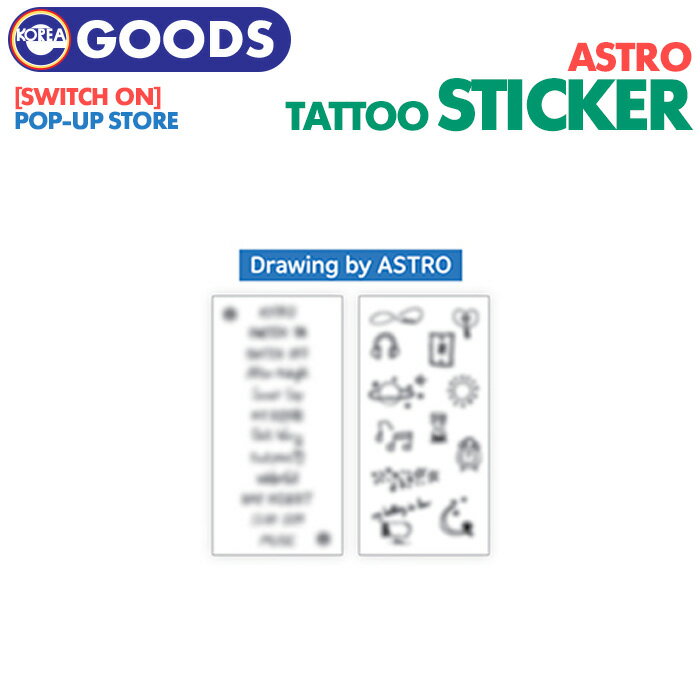 _SALEITt^yzy ^gD[XebJ[Zbg ASTRO SWITCH ON POP-UP STORE zTATTOO STICKER SET  ObY AXgysz(lR|X)