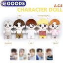 ＼SALE／＜即日発送＞【 公式フォトカード付 / A.C.E キャラクター ぬいぐるみ 】CHARACTER DOLL エイス エース ACE ドール 公式グッズ