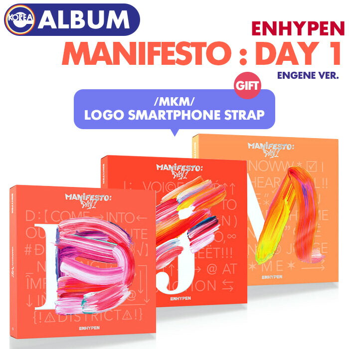 _MKMTt/Xg1_^ [ENGENE ver.] yzy _ / ENHYPEN Ao MANIFESTO : DAY 1 zGiCv GnCt Giv ALBUM CD ؍`[gfX HYBE BELIFT LAByLZsz