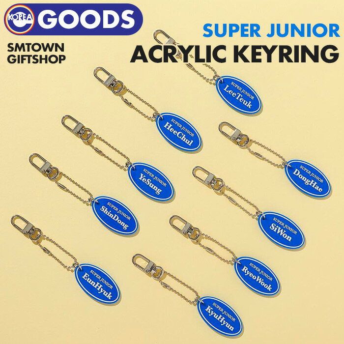 _SALE^y ANL[O zSUPER JUNIOR X[p[WjA XW SJ ACRYLIC KEYRING SMTOWN SUM iysz(lR|X)