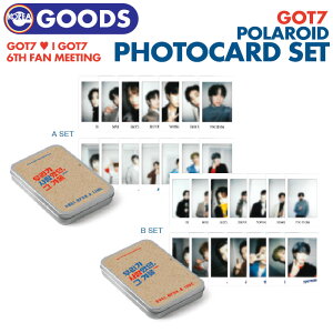 ＼SALE／【即日発送】【 ポラロイドフォトカードセット 】【 GOT7 6TH FAN MEETING / ONCE UPON A TIME 公式グッズ 】IGOT7 ガッセブン ガッセ アガセ ファンミーティング ペンミ