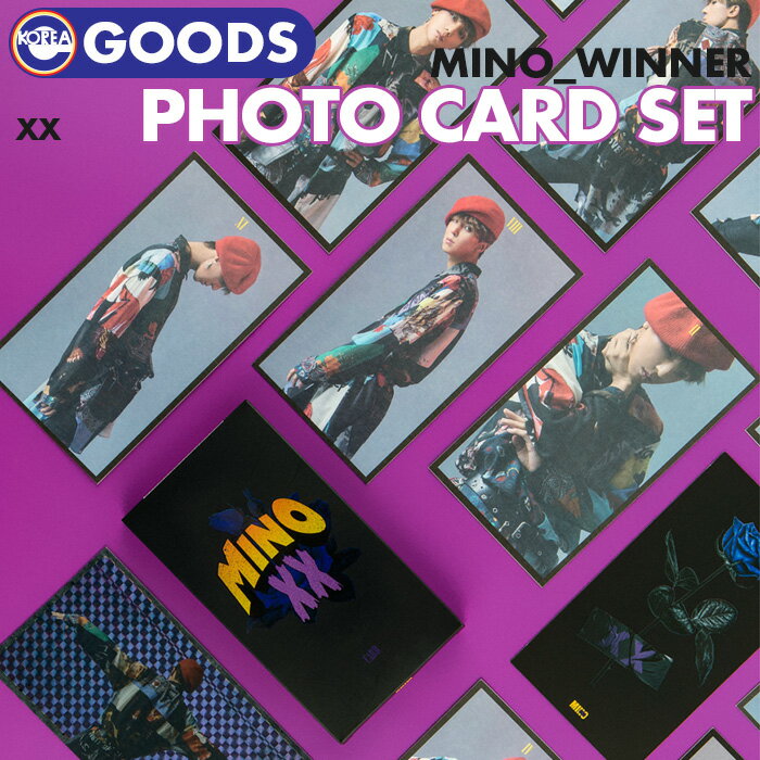 SALEy PHOTO CARD SET / tHgJ[hZbg zy WINNER MINO XX ObY zEBi[ EBm ~m YG