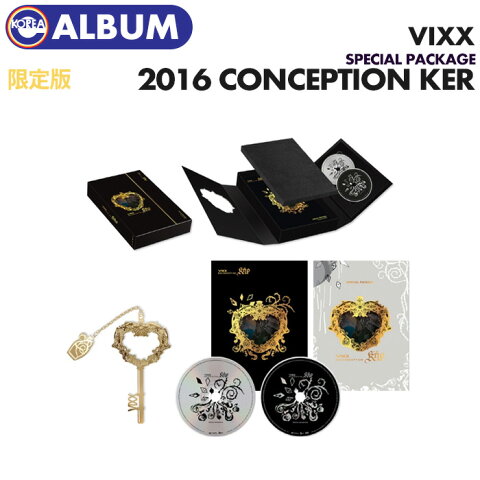 【初回限定ポスター(丸めて)付】【 VIXX CD＋DVD / 2016 CONCEPTION KER Special Package L.E 】【即日発送】 ビクス びくす