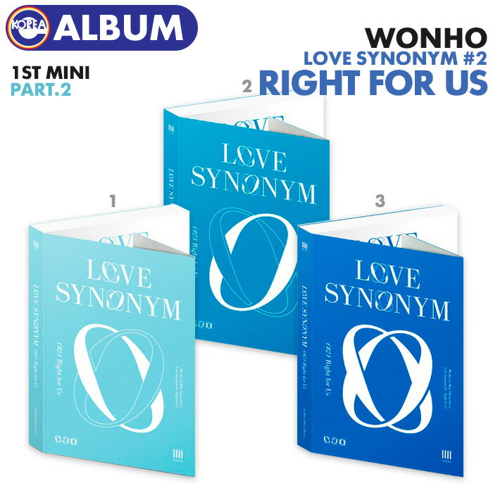 _SALE^y _ / EHm ~j1WAo LOVE SYNONYM #2. RIGHT FOR US zWONHO EHz CD ؍`[gfysz(lR|X)