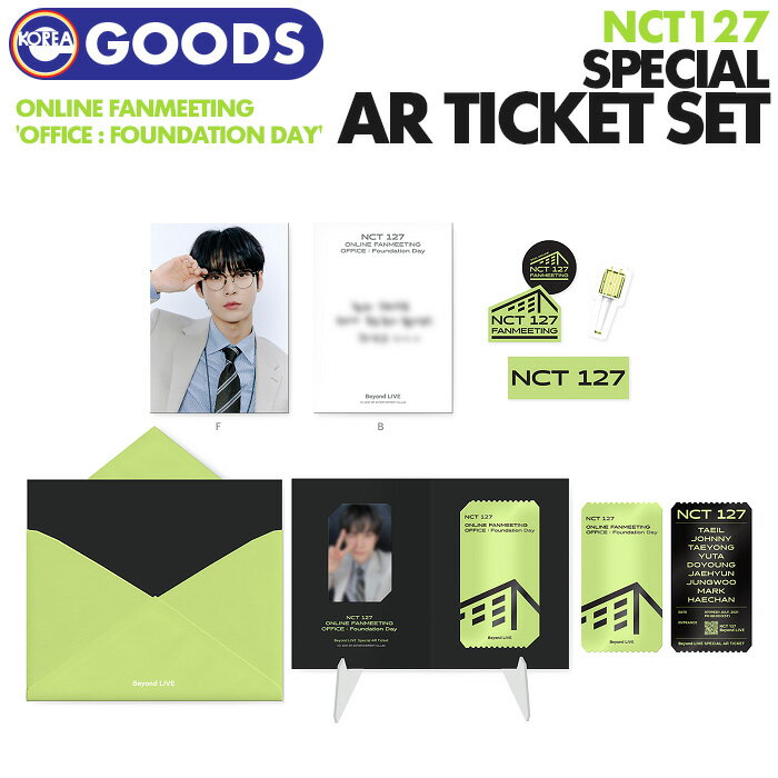 _SALE^y NCT 127 / AR`PbgZbg zAR TICKET SET ONLINE FANMEETING OFFICE : Foundation DayyLZ/sz(lR|X)