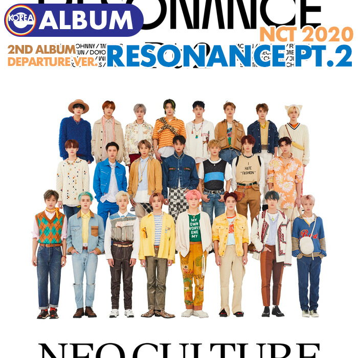   Departure ver.   NCT 2020 K2W Ao RESONANCE Pt. 2   1\  GkV[eB[ NCT127 NCT DREAM А_V C` h[ EFCVFuC EFCVuC ALBUM CD KA؍`[gf