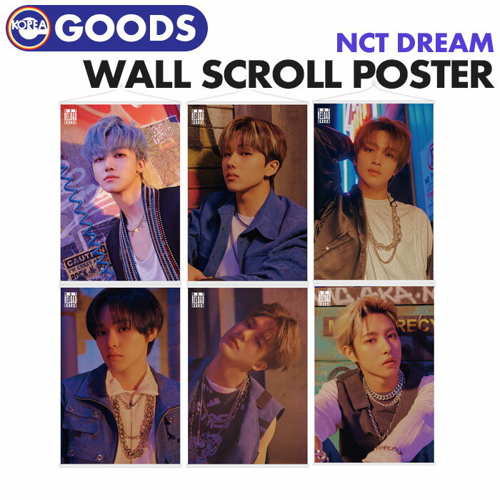 楽天ekorea＼SALE／＜即日発送＞【 NCT DREAM / 壁掛けポスター】 エヌシーティー ドリーム Wall Scroll Poster タペストリー