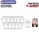 ＜即日発送＞【 Tシャツ 】【 THE BOYZ 2020 CONCERT RE:AL IN SEOUL OFFICIAL MD 】 ドボイズ ザボーイズ 公式グッズ