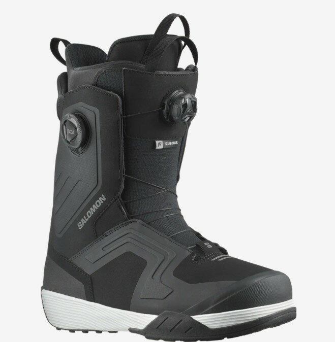 商品説明 特記事項 管理番号　SNBSALOMON25264新品未使用品です。25.5cmです。 商品説明 正確なフィット感とプログレッシブフレックスを提供するDialogue Dual BOAはフリースタイルなライディング性能に特化したブーツです。 ミッドフレックスと、ゾーンごとにフィット感を調節できるデュアルゾーンBOAとプレシジョンハーネスが組み合わさり、踵が浮くのをおさえ、心地よいフィット感を提供します。 フィットトゥライド構造を採用し、軽さと耐久性を両立し、圧倒的なグリップ力と衝撃吸収力を足元に提供します。 販売者名 株式会社エムティーエム